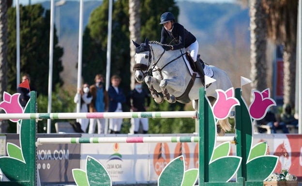 Sira Mart nez Hija De Luis Enrique Campeona De Espa a Joven Jinete 